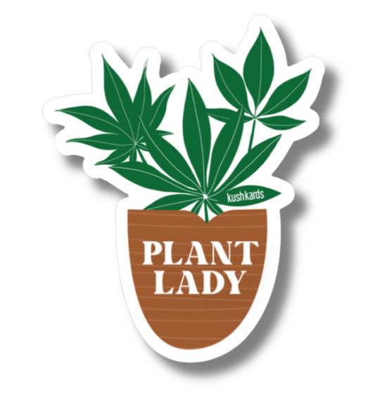 Plant Lady Sticker