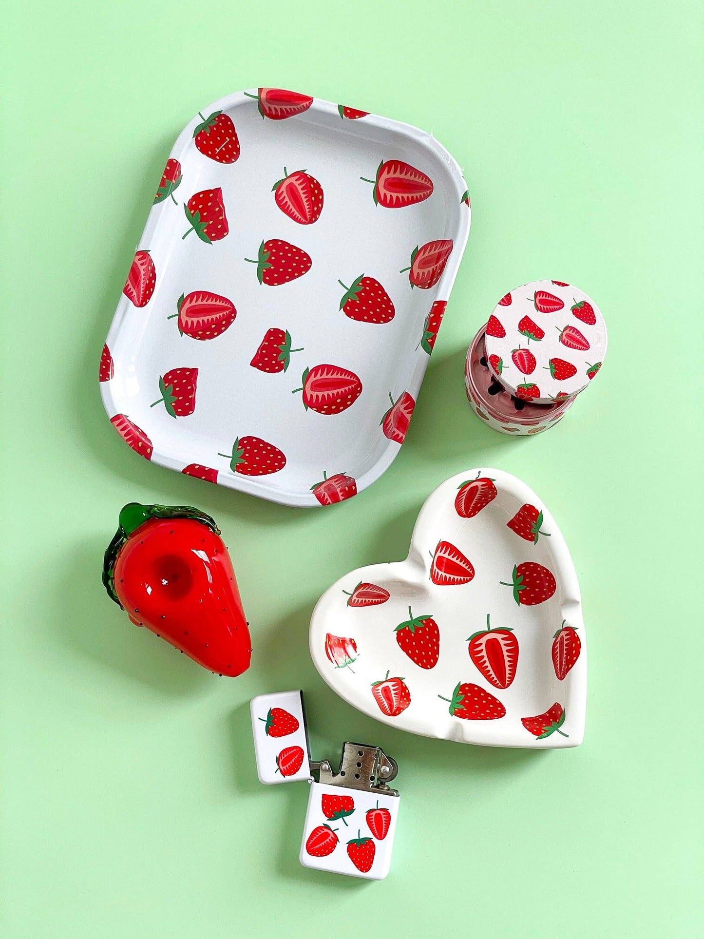 Strawberry Rolling Tray (Mini)